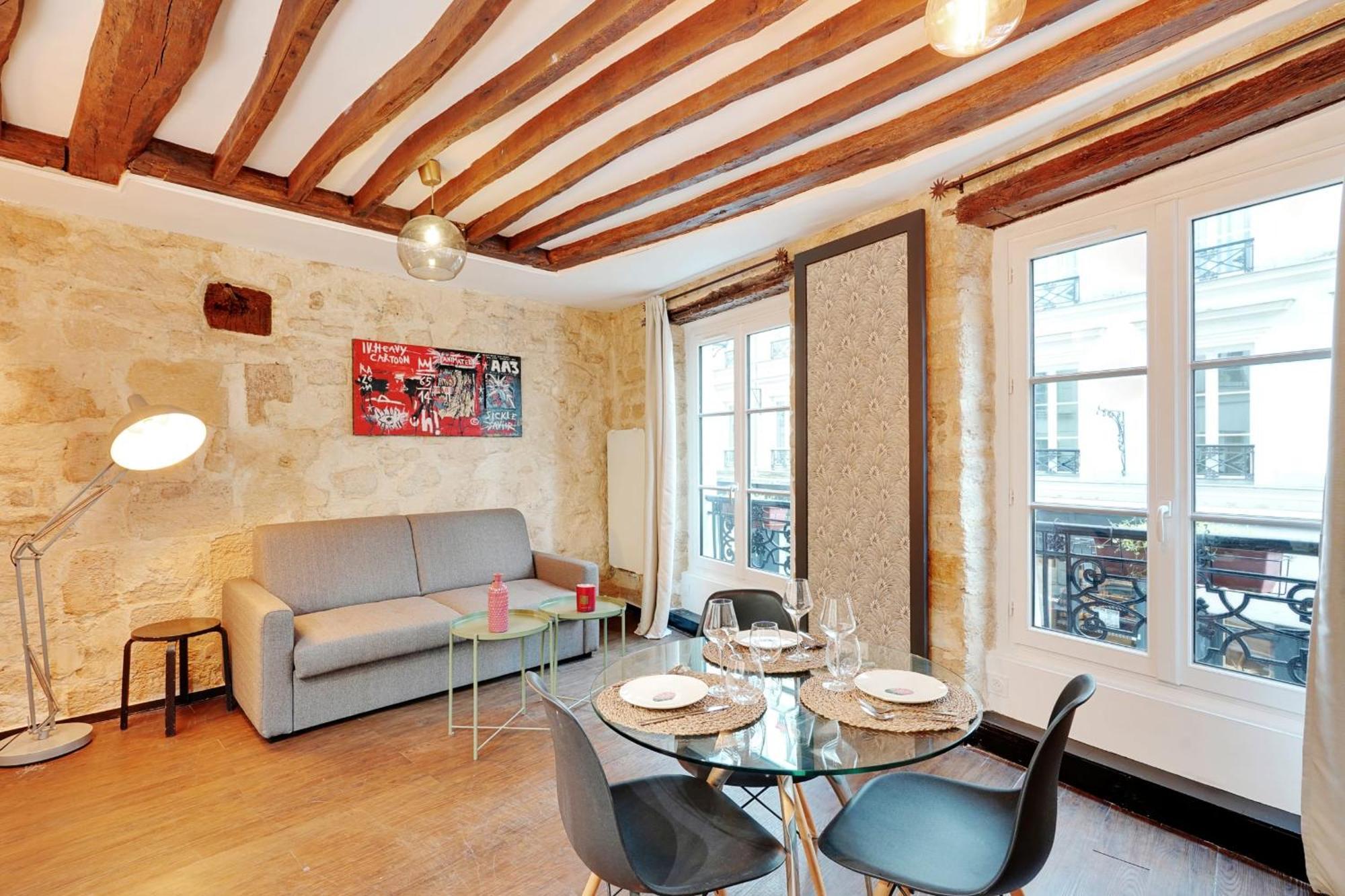 Апартаменты Marais - Vosges Luxury Flat Париж Экстерьер фото